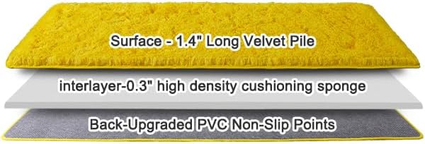Fluffy Area Rugs for Living Room, Soft Shaggy Carpets for Living Room, Upgrade - Image 6
