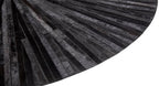 Faux Cowhide Round Area Rug | Non-Slip Leather Floor Carpet - Image 4