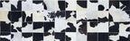 Sn Alef Home Black & White Round Rug | Checkered Floral Designer Carpet - Image 5