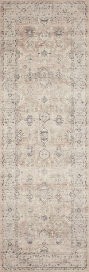 Loloi Hathaway Collection HTH-03 Java/Multi 7'-6" x 9'-6", .25" Thick Area Rug - Image 7