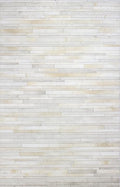 Cowhide Leather Carpets for Living Room 8x10 Natural Leather Area Rug Modern by EclatiqueRug