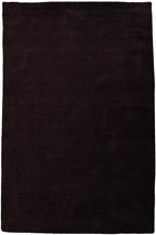 Rugsotic Carpets Hand Knotted Gabbeh Wool 5'x8' Area Rug Solid Brown L00111 - Image 2