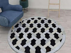 Geometric Lattice Area Rug – Modern Designer Pattern Carpet by SNALFEHOME