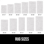 GORILLA GRIP Bath Rug Mat 70x24, Thick Soft Absorbent Chenille, Quick Dry - Image 2