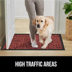 GORILLA GRIP 100% Waterproof All-Season WeatherMax Doormat, US Designed Natural - Image 6