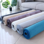 Soft Cashmere Area Rug Luxury Bedside Carpet Bedroom Living Room Mats Solid - Image 3