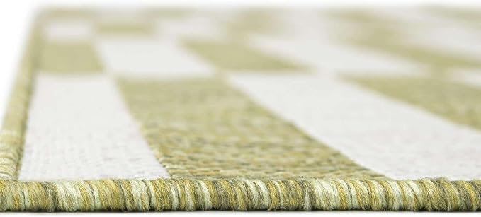 Unique Loom Outdoor Striped Collection Area Rug - Image 6