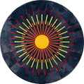 Sn Alef Home Round Designer Rug by SNALFEHOME