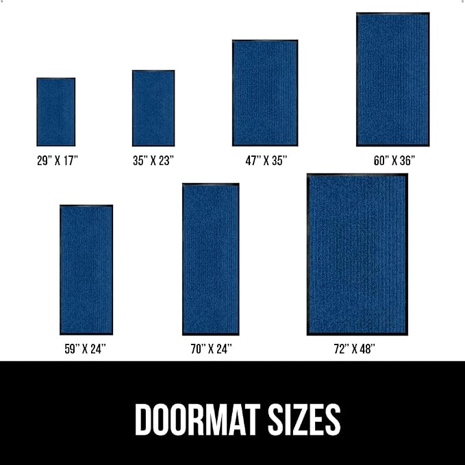 GORILLA GRIP Waterproof Traffic Guard Door Mat, Heavy Duty Entryway Mats - Image 6
