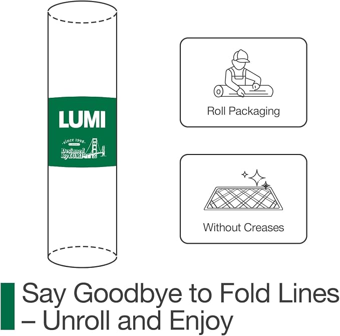 LUMI Indoor Door Mat 48x72, Washable Front Doormat - Image 5