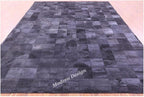 Modern Design Premium Cowhide Leather Carpet - Image 6