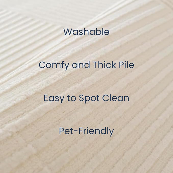 Revival Rugs Record 4'x6’ Machine Washable Area Rug - Image 2