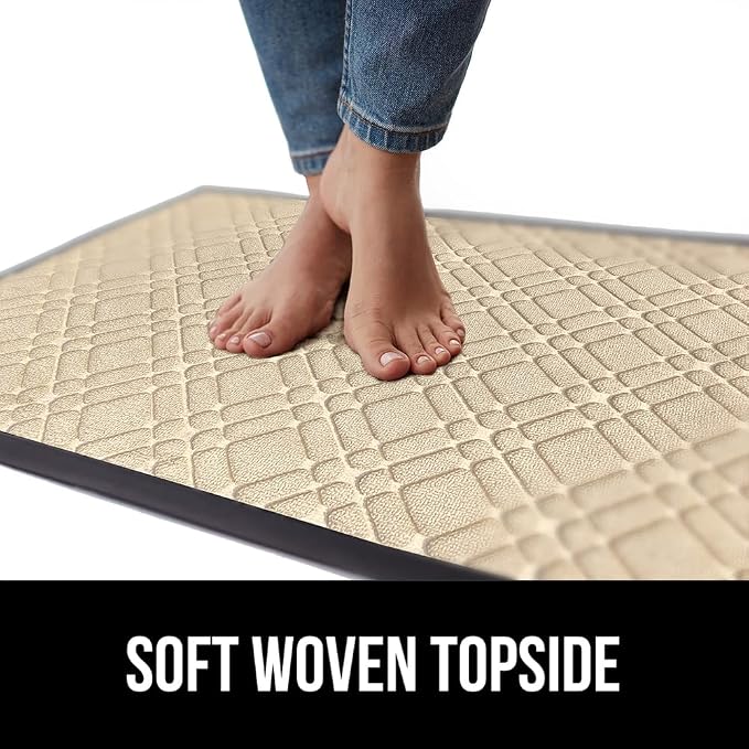 GORILLA GRIP 100% Waterproof All-Season WeatherMax Doormat US Designed Natural - Image 7