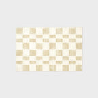 EVERGRACE Checkered Plaid Area Rug 2x3, Soft Fuzzy Faux Wool Rugs Washable Anti - Image 7