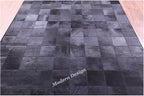 Modern Design Premium Cowhide Leather Carpet - Image 5