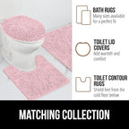 GORILLA GRIP Bath Rug Mat, Thick Soft Absorbent Chenille, Quick Dry Microfiber - Image 8