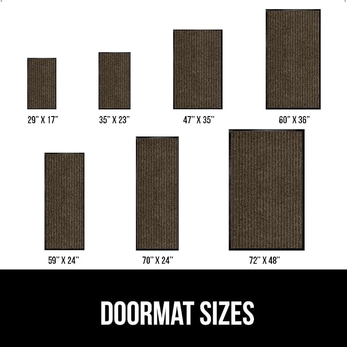 GORILLA GRIP Waterproof Traffic Guard Door Mat, Heavy Duty Entryway Mats - Image 6