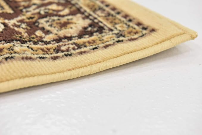 Unique Loom Reza Collection Traditional Persian Style Area Rug, 2 ft 7 in x 10 - Image 8