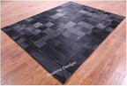 Modern Design Premium Cowhide Leather Carpet - Image 4