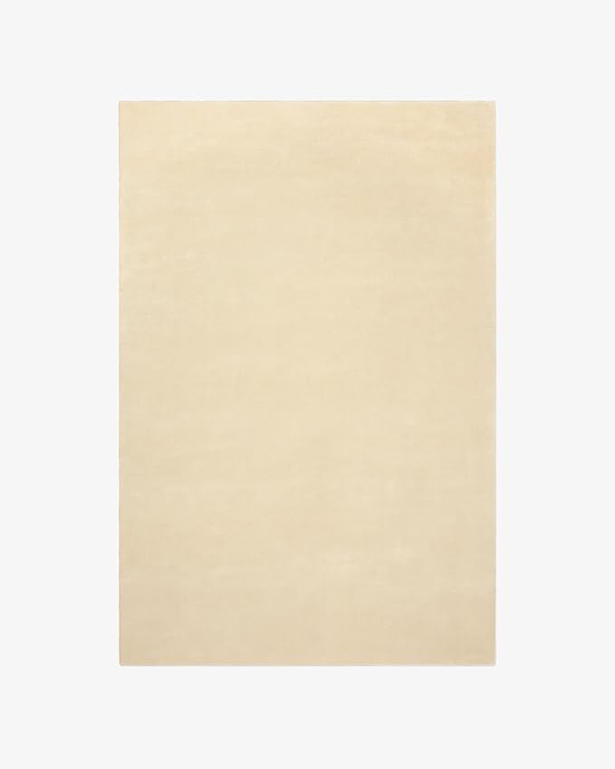 Hand-Tufted Wool Rectangle Area Rug – Soft Premium Wool Carpet by Unknown