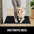 GORILLA GRIP 100% Waterproof All-Season WeatherMax Doormat US Designed Natural - Image 6