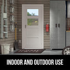 GORILLA GRIP 100% Waterproof All-Season WeatherMax Doormat 35x23, US Designed - Image 9