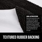 GORILLA GRIP Plush Absorbent Shaggy Chenille Bath Rug Mat - Image 6