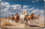 Running Horse Area Rug Washable Outdoor Rugs Anti-Slip Soft Carpet Entryway - Image 6