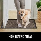 GORILLA GRIP 100% Waterproof All-Season WeatherMax Doormat, US Designed Natural - Image 6