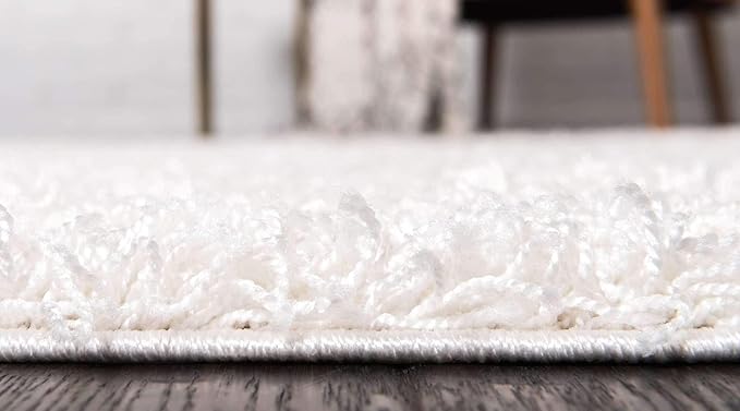 Unique Loom Solid Shag Collection Area Rug - Image 7