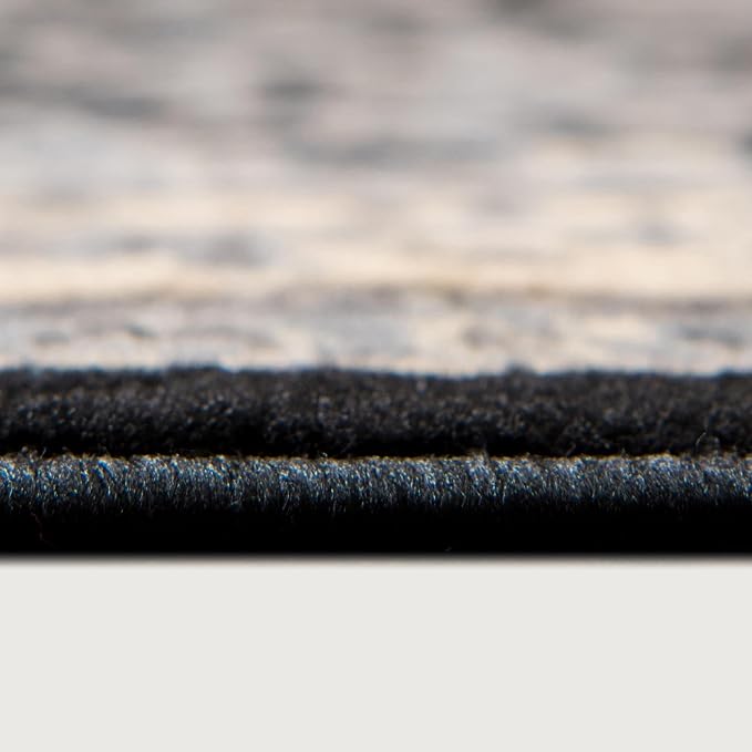 Rugs.com Yasmin Collection Rug – 8' x 10' Black Medium Rug Perfect - Image 10