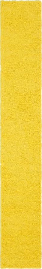 Unique Loom Solid Shag Collection Area Rug - Image 4