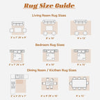 Area Rug 9x12 Washable Rug, Vintage Boho Medallion Rugs Non-Slip Soft Low Pile - Image 8