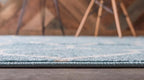 Rugs.com Lattice Frieze Collection Rug – 3' 3 x 5' 3 Light Blue Medium Rug - Image 3
