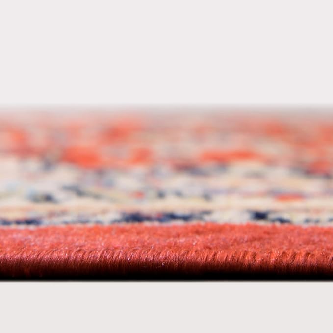 Rugs.com Yasmin Collection Rug – 6' x 9' Terracotta Medium Rug Perfect - Image 10