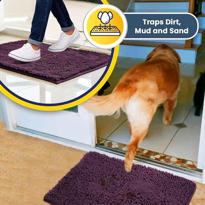 Muddy Mat® AS-SEEN-ON-TV Highly Absorbent Microfiber Door Mat and Pet Rug - Image 6