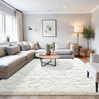 Beglad Fluffy Area Rugs 4x6 Feet, Modern Minimalist Style Shag Rugs, Non-Slip by Beglad