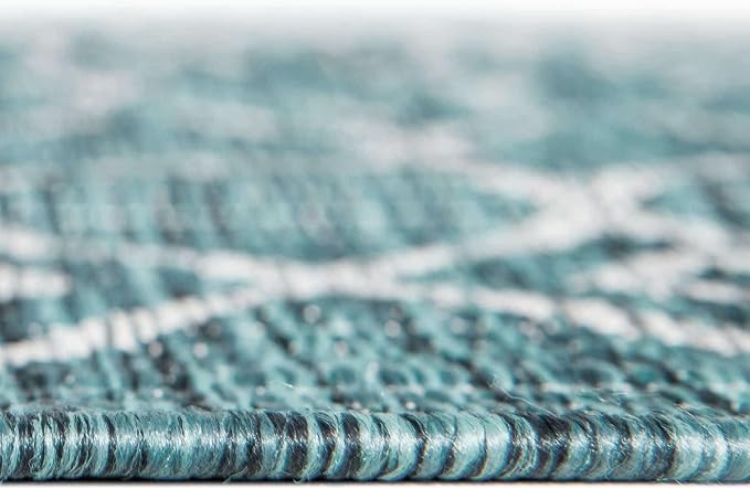 Unique Loom Outdoor Trellis Collection Area Rug - Image 8