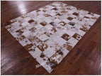 Modern Design Premium Cowhide Leather Carpet - Image 3