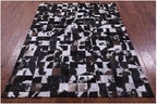 Modern Design Premium Cowhide Leather Carpet - Image 2
