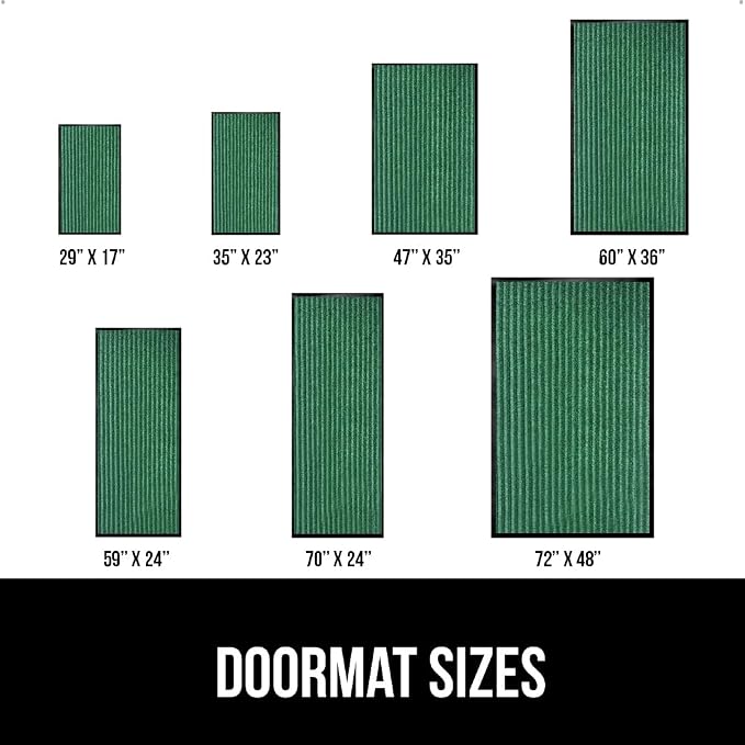GORILLA GRIP Waterproof Traffic Guard Door Mat, Heavy Duty Entryway Mats - Image 6