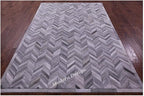 Modern Design Premium Cowhide Leather Carpet - Image 4