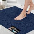 GORILLA GRIP Bath Rug Mat 54x24, Soft Absorbent Chenille, Quick Dry Microfiber by GorillaGrip
