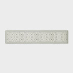 EVERGRACE Hallyway Area Runner Rugs 2x10, Boho Floral Faux Wool Indoor Outdoor - Image 8