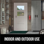 GORILLA GRIP 100% Waterproof All-Season WeatherMax Doormat US Designed Natural - Image 9