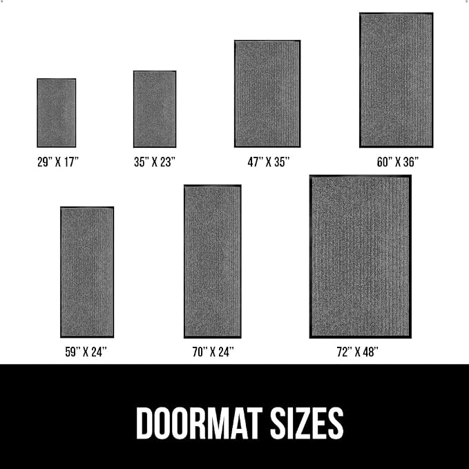 GORILLA GRIP Waterproof Traffic Guard Door Mat, Heavy Duty Entryway Mats - Image 6