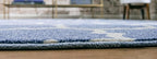 Rugs.com Lattice Collection Rug – 8 Ft Round Light Blue Medium Rug Perfect - Image 4