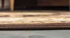 Unique Loom Versailles Collection Traditional Classic Floral Motif Area Rug - Image 3