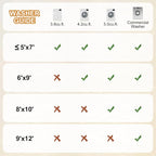 Washable Area Rugs for Living Room 9x12 - Image 9
