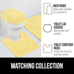 GORILLA GRIP Bath Rug Mat 36x24, Thick Soft Absorbent Chenille, Quick Dry - Image 8